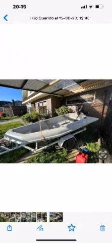 Vendo Bote con Motor y Carro