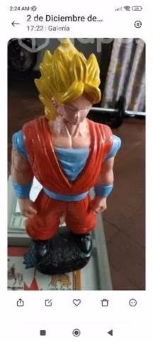 Figura Goku yeso cerámica - Imagen 2