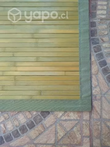 Estera de bambu, alfombra