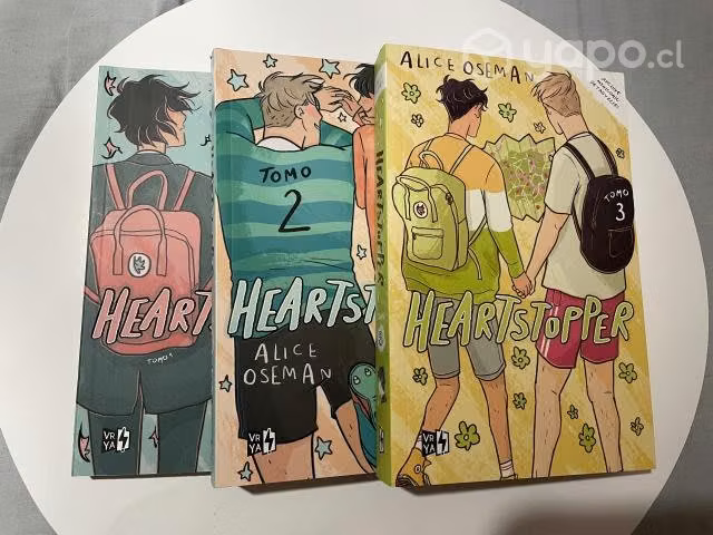 Heartstopper 1,2 y 3 originales
