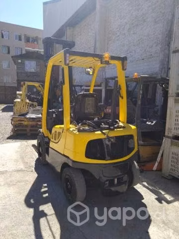 Grua horquilla "hyster"