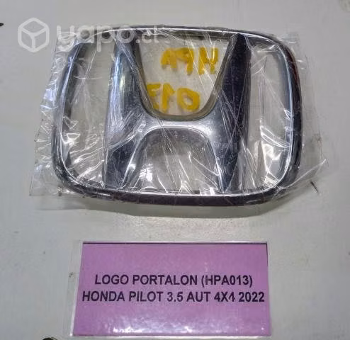 Logo Portalon (HPA013) Honda Pilot 3.5 AUT 2022