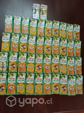 Venta de jugos nectar individuales 42 unidades