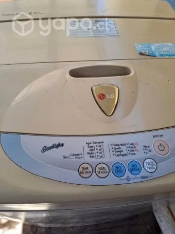 Lavadora LG 6,5 K.Fuzzy logic
