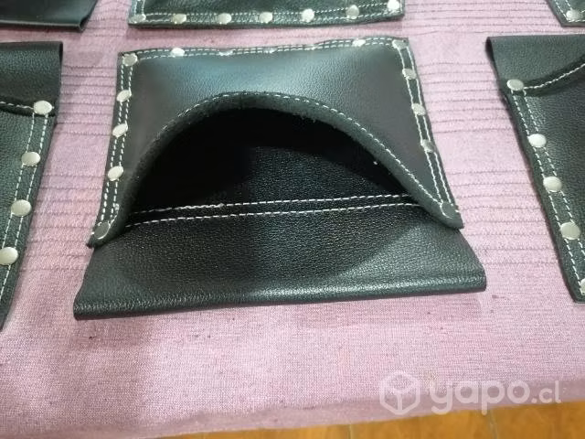 Coletos de cuero porta huincha - Imagen 2