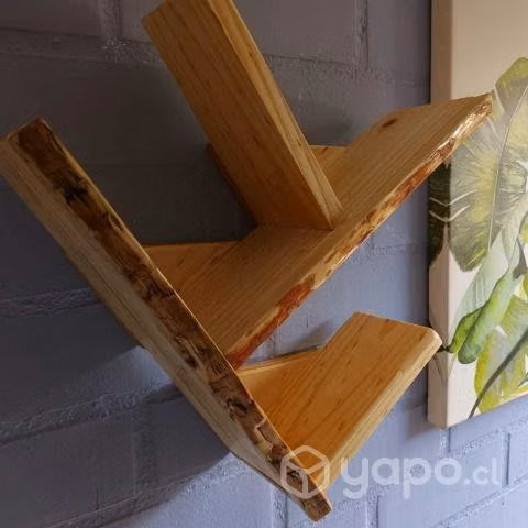 Libreros de madera rústicos