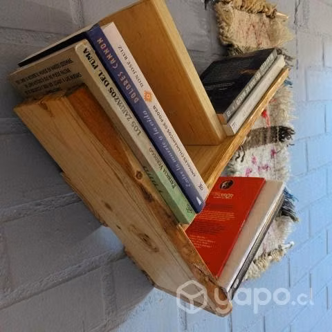 Libreros de madera rústicos - Imagen 4