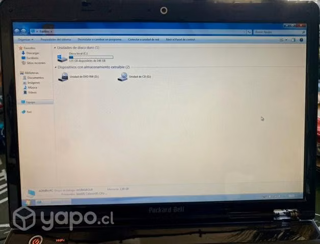 Notebook Packard Bell - Imagen 2