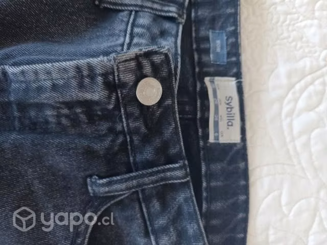 Jeans mom negro - Imagen 2