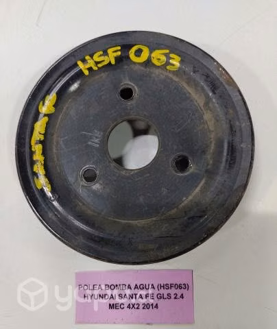 Polea Bomba Agua (HSF063) Hyundai Santa fe GLS 2.4
