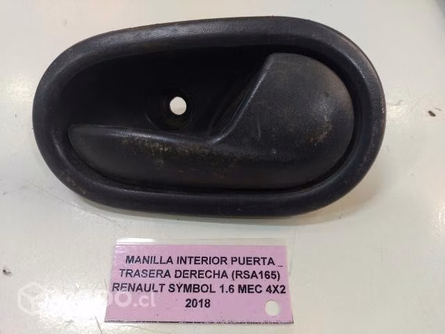 Manilla Interior Puerta Tras Der (RSA165) Symbol