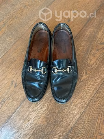 Zapatos cuero negro