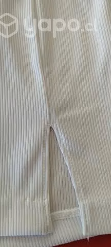 Falda blanca talla M H&M nueva