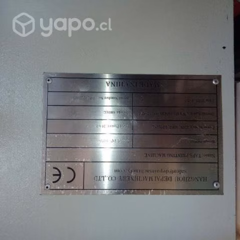 Maquina de impresión de cintas de embalaje