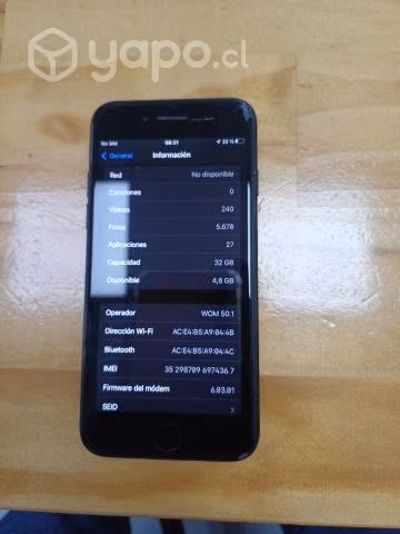 Iphone 7 a la venta