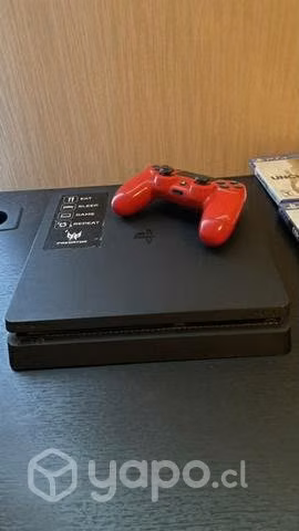 Play 4 con mando incluido y un juego a elección