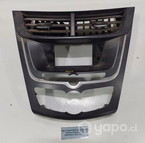 Moldura Radio Con Rejilla Ventilación Chevrolet