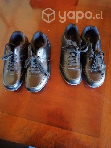 02 pares zapatos de colegio
