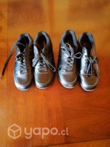 02 pares zapatos de colegio