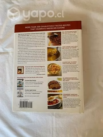 Libro de cocina AMERICAN CLASSICS NUEVO