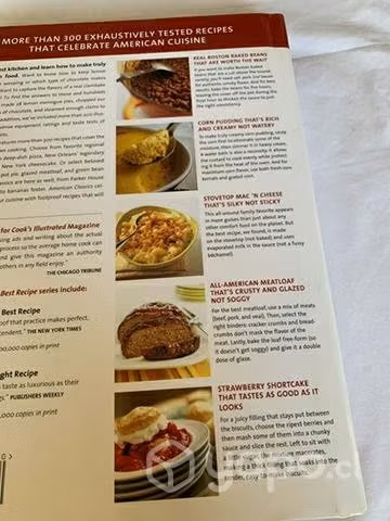 Libro de cocina AMERICAN CLASSICS NUEVO