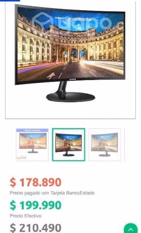 Monitor gamer samsung curvo - Imagen 4