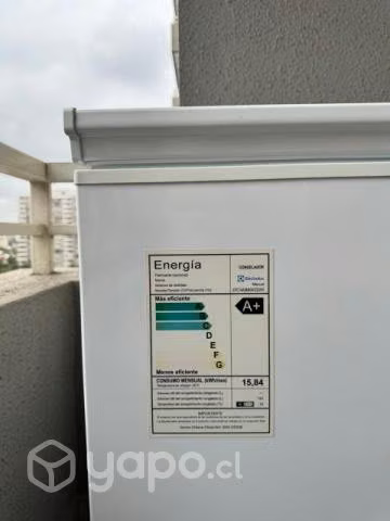 Freezer horizontal electrolux 144l