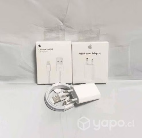 Cargadores de iphone original - cable+enchufe