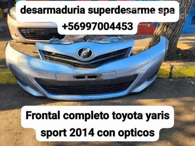 Frontal completo Toyota Yaris spock sport año 2014