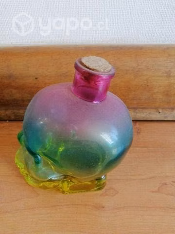 Calavera de vidrio de adorno - Imagen 2
