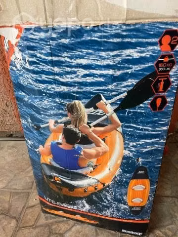 Kayak Infllab Doble Lite-Rapid Hydro-Force Bestway