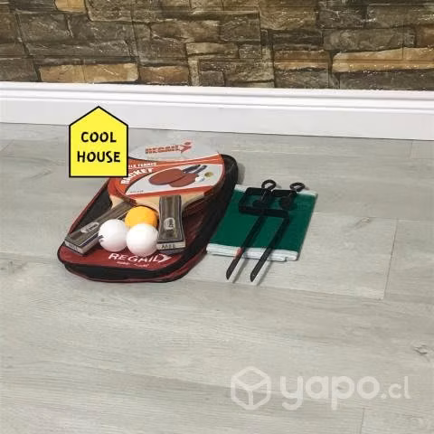 El kit de Paletas de Ping Pong Semiprofesional