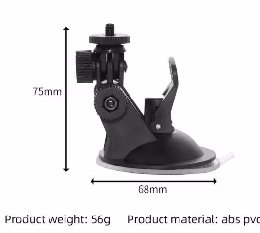 Soporte Ventosa para Vidrio 360°