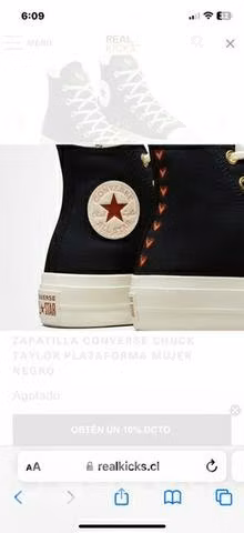 Zapatillas Converse San Valentín