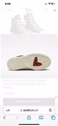 Zapatillas Converse San Valentín