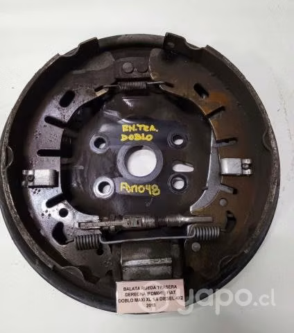 Balata Rueda Trasera Derecha (FDM048) Fiat Doblo