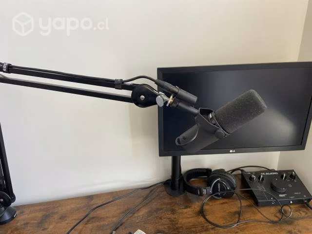OFERTA Shure sm7b, brazo rode, interfaz y mas
