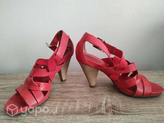 Sandalias color rojo - Imagen 3