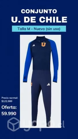 Conjunto U de Chile (Talla M - Nuevo sin uso)