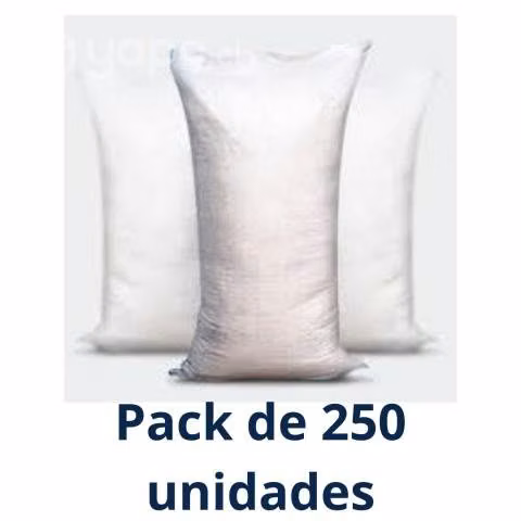 Sacos Blanco 60x90 cm 250 unidades