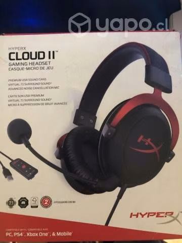 Audífonos Gamer HyperX Cloud 2