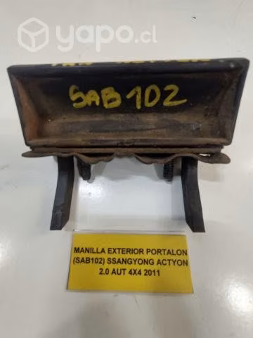 Manilla Exterior Portalon (SAB102) SSangyong Actyo