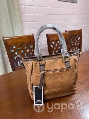 Cartera ziol café - Imagen 2