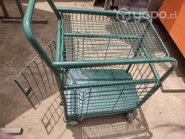 Útil Carro con Ruedas Metálico