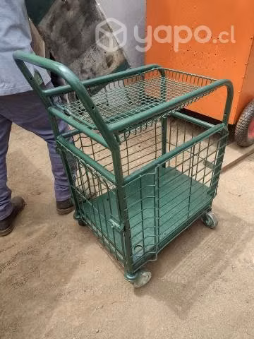 Útil Carro con Ruedas Metálico