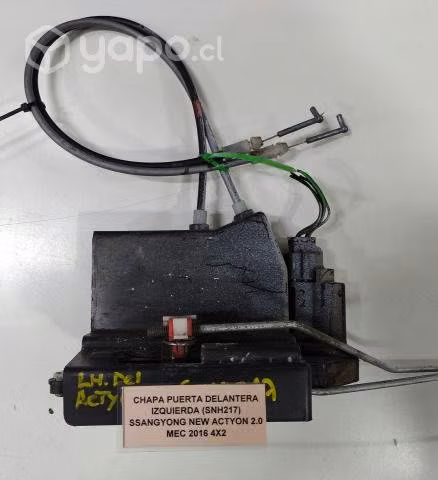 Chapa Puerta Delantera Izquierda (SNH217) SSangyon