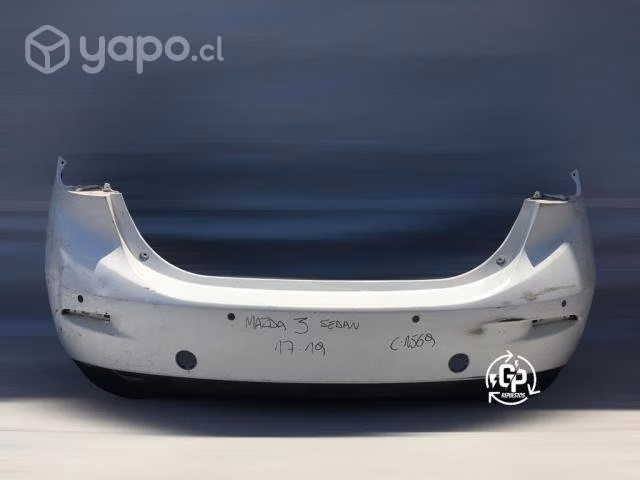 Parachoque trasero mazda 3 sedan 2017 2019