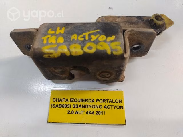 Chapa Izquierda Portalón (SAB095) SSangyong Actyon