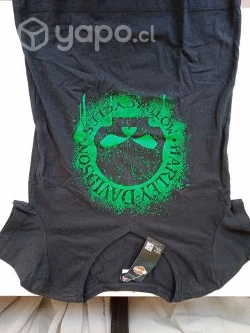 Polera harley davidson orginal 100pct algodon