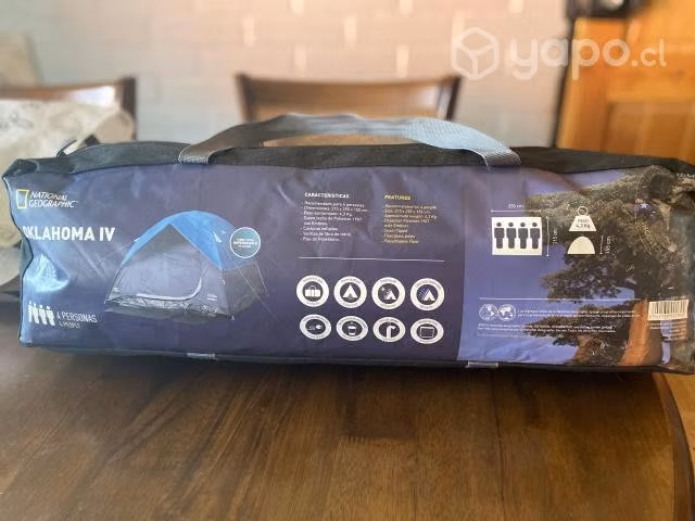 Carpa national geographic OKLAHOMA (4personas)